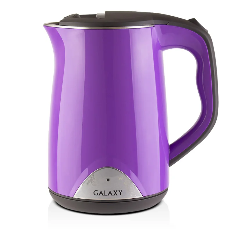 Чайник электрический Galaxy GL 0301 фиолетовый (Мощность 2000 Вт объем 1.5 л двойной