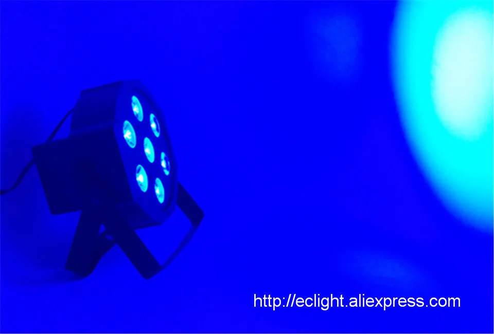 Профессиональный Сценический прожектор 7X12W RGBW, 8CH, DMX от AliExpress RU&CIS NEW