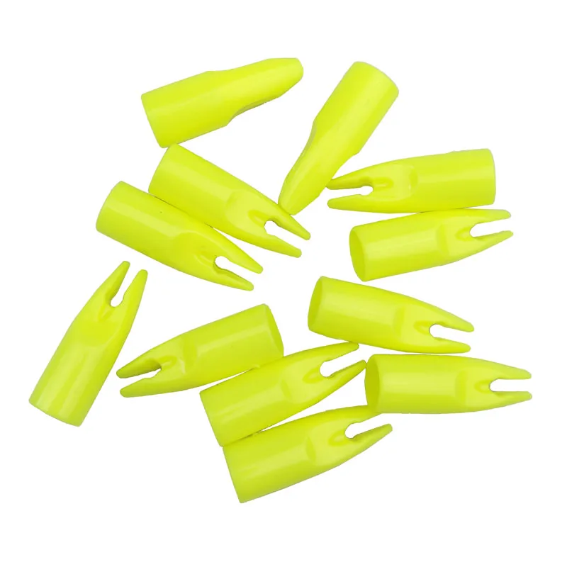 100 шт., пластиковые стрелы для стрельбы из лука с наружным диаметром 8 мм от AliExpress WW