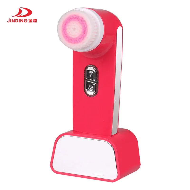 щетка для лица скраб ультразвуковая чистка Индукции Cleasing Лица Cleaner Вибрация