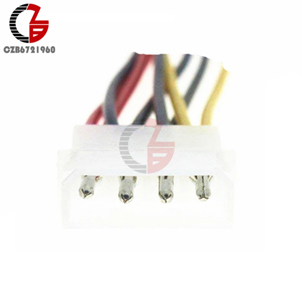 10 шт. 4 Pin IDE Molex до 2 Serial ATA SATA жесткий диск адаптер питания кабель провода разъем
