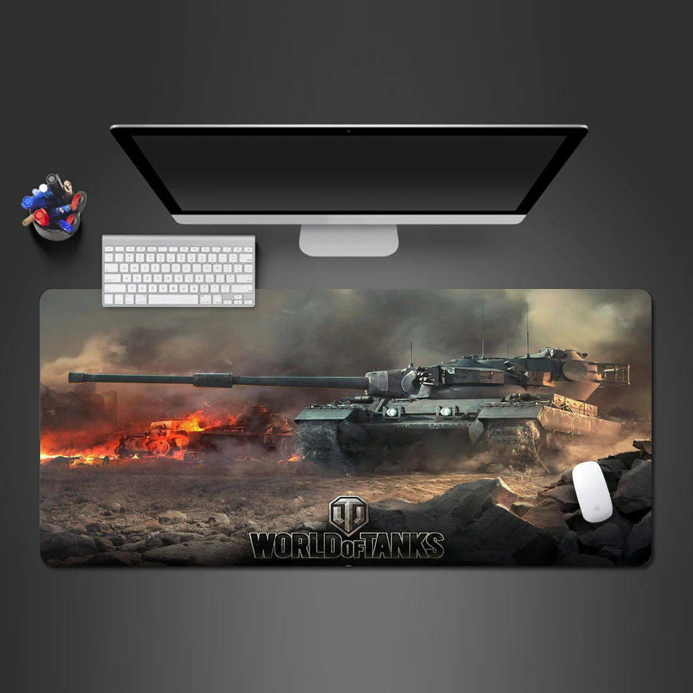 Коврик для мыши Hot World Of Tanks большой коврик компьютерный подарок на Хэллоуин