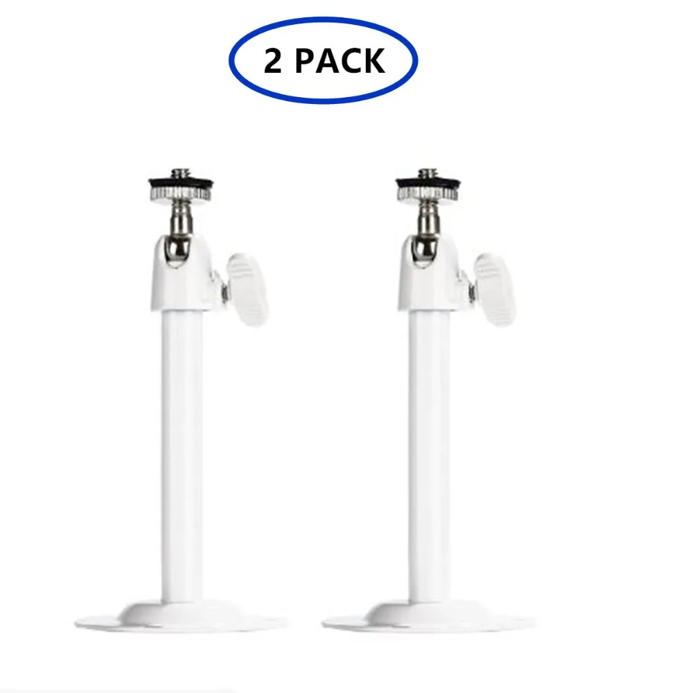 2 шт белая металлическая камера безопасности настенное крепление регулируемый