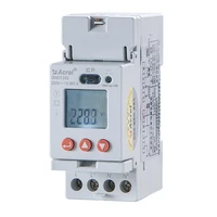acrel ddsd1352 single phase din rail mounting energy meter lcd display voltage power factor current infrared communications