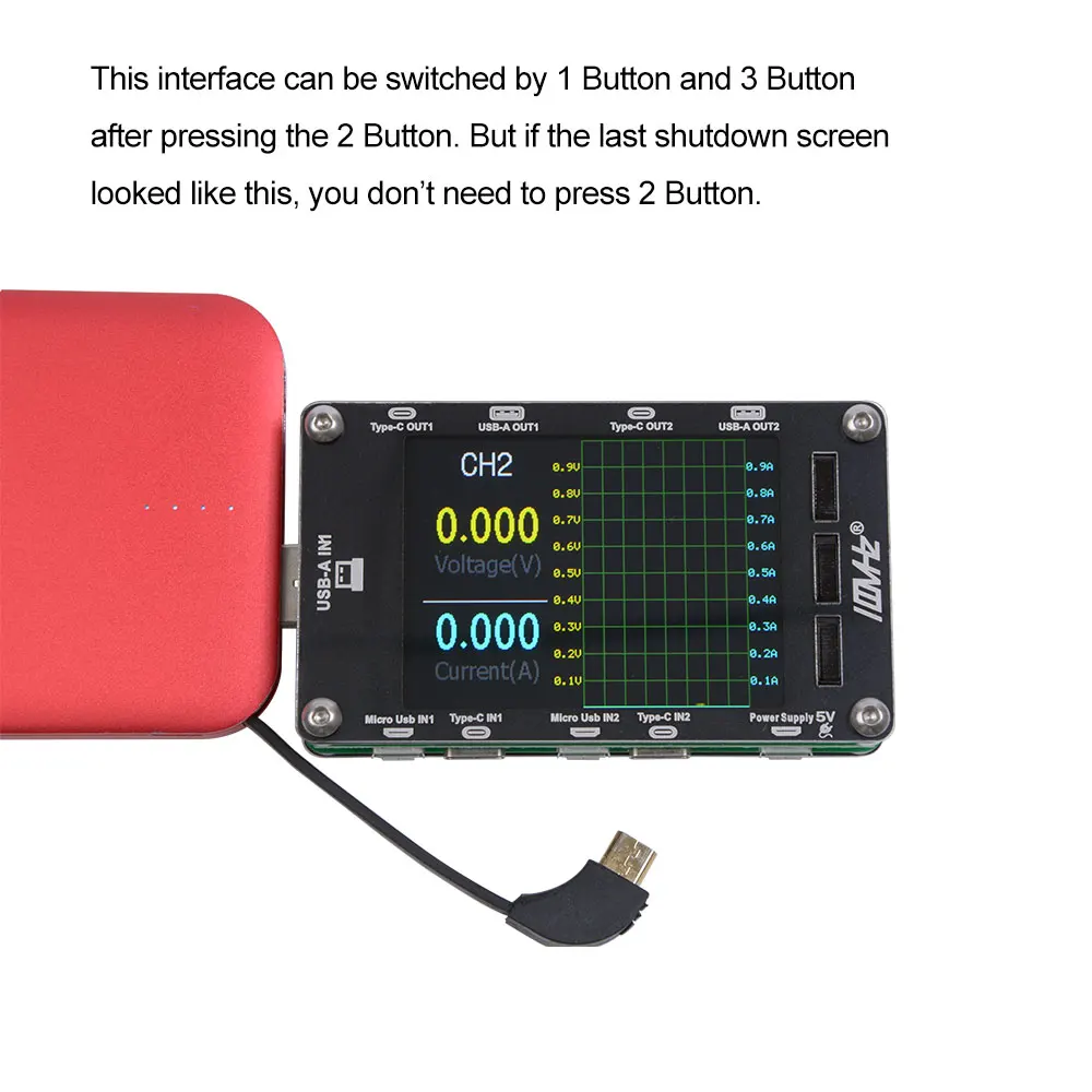 100 МГц T50N тестер напряжения тока с USB кабелем тестирования цифровой вольтметр er