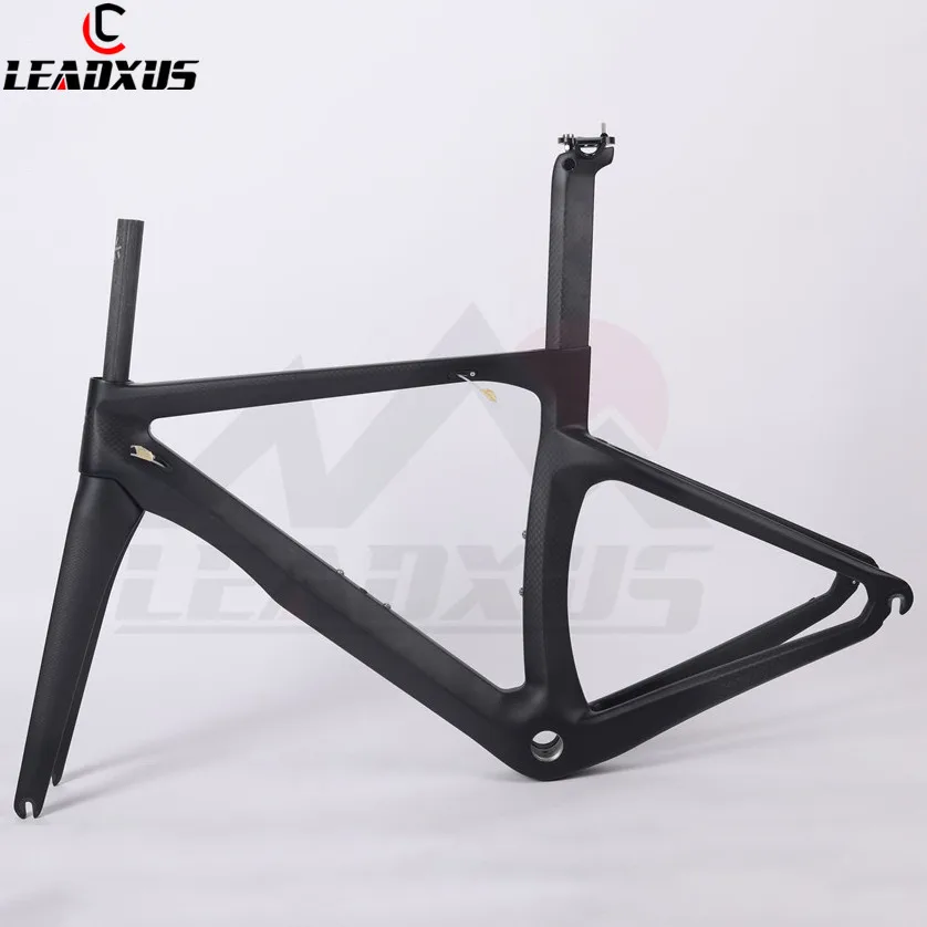 Углеродная рама LEADXUS UAM240 для дорожного велосипеда механическая Di2 вилка