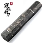 DIY хобби Ручка ножа детали кухонного ножа новый дизайн флуоресцентный материал из углеродного волокна восьмиугольная ручка поварской нож инструменты