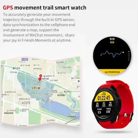 Microwear L1 спортивные Смарт часы для Android IOS сердечного ритма 2G Wifi Bluetooth Вызов 0.2MP