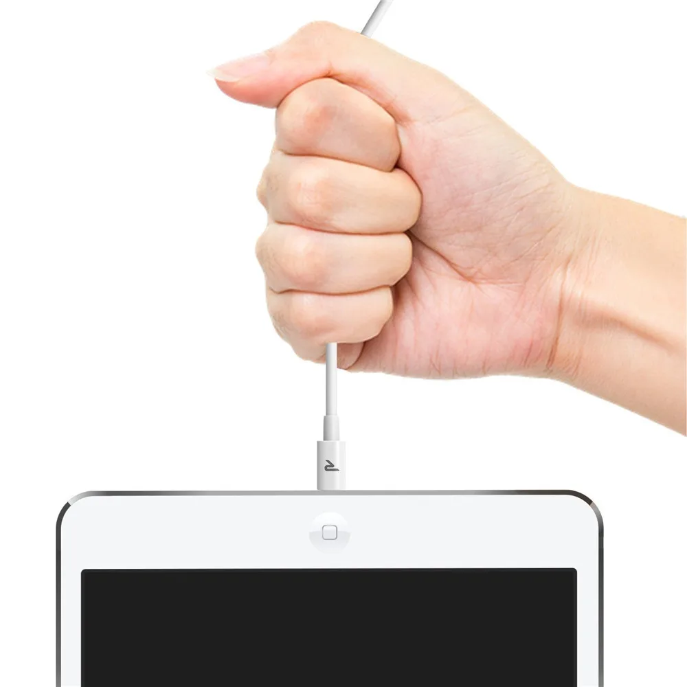 RAMPOW оригинальный кабель MFi 5 V/2A зарядка через usb для передачи данных iPhone X Зарядное