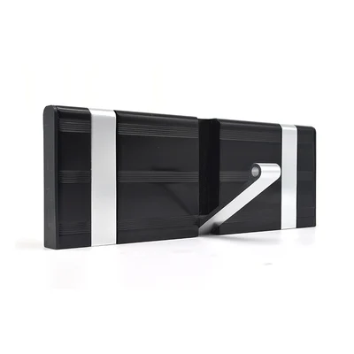 3 Hooks Silver Premintehdw одноцветное алюминиевое настенное крепление, скрытое складное пальто, крючок для одежды, крючки для халатов, черный, золотой, серебряный, один 2 3 4 5 крючков - Цвет: 3 Hooks Silver