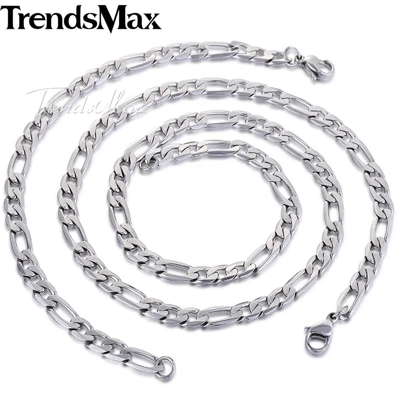 Комплект ювелирных изделий из колье и браслета 6 мм | Украшения аксессуары