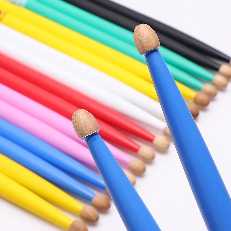 Китайский флаг барабанные палочки 5a 7a Hickory деревянные набор Высокое качество