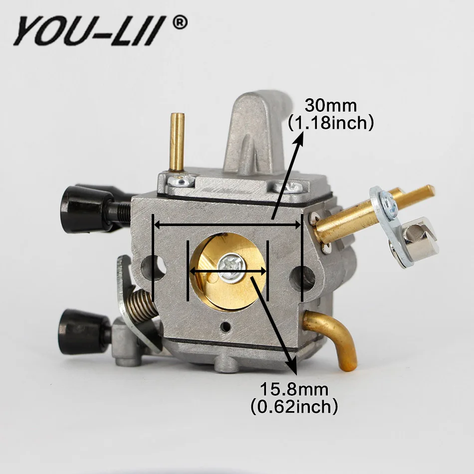 Карбюратор YOULII для топливного масла новый карбюратор STIHL FS400 FS450 FS480 SP400 450 Zama C1Q