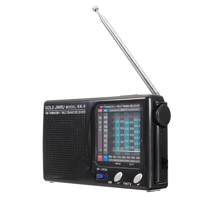 KK-9 Pocke t 9 Радио беспроводной динамик s Портативный AM/FM Мини Телескопическая антенна Громкая связь моно канал приемник динамик