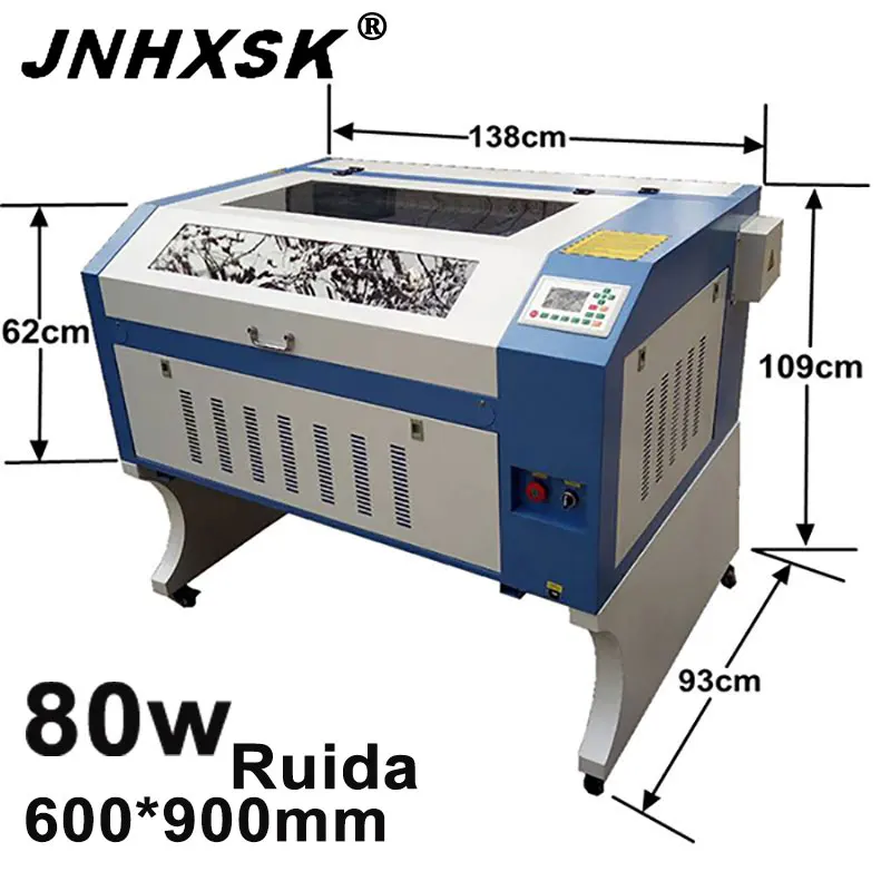 Лазерная гравировка 6090/9060 Ruida 6442S 110/220V Co2 80 Вт|Фрезы по дереву| |