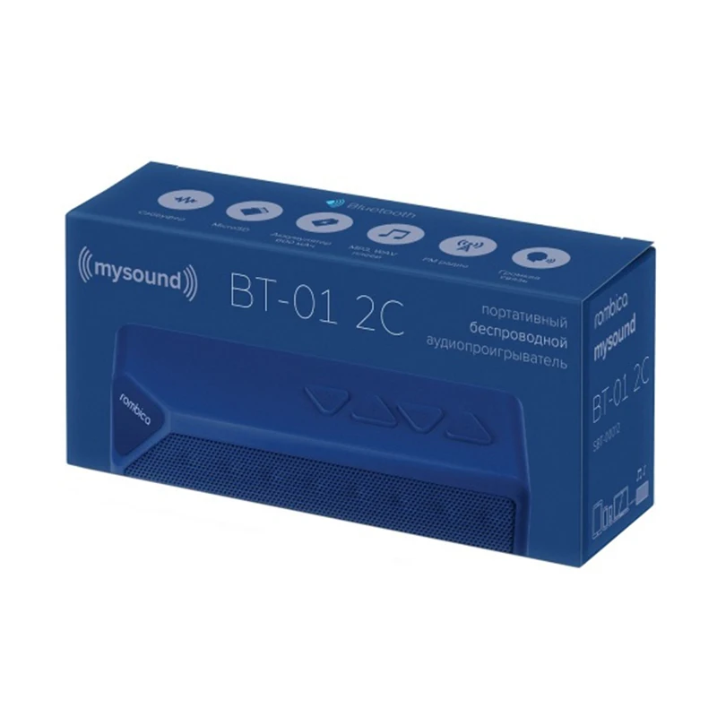 Bluetooth speaker Rombica MySound BT-01 2C portable speakers | Электроника