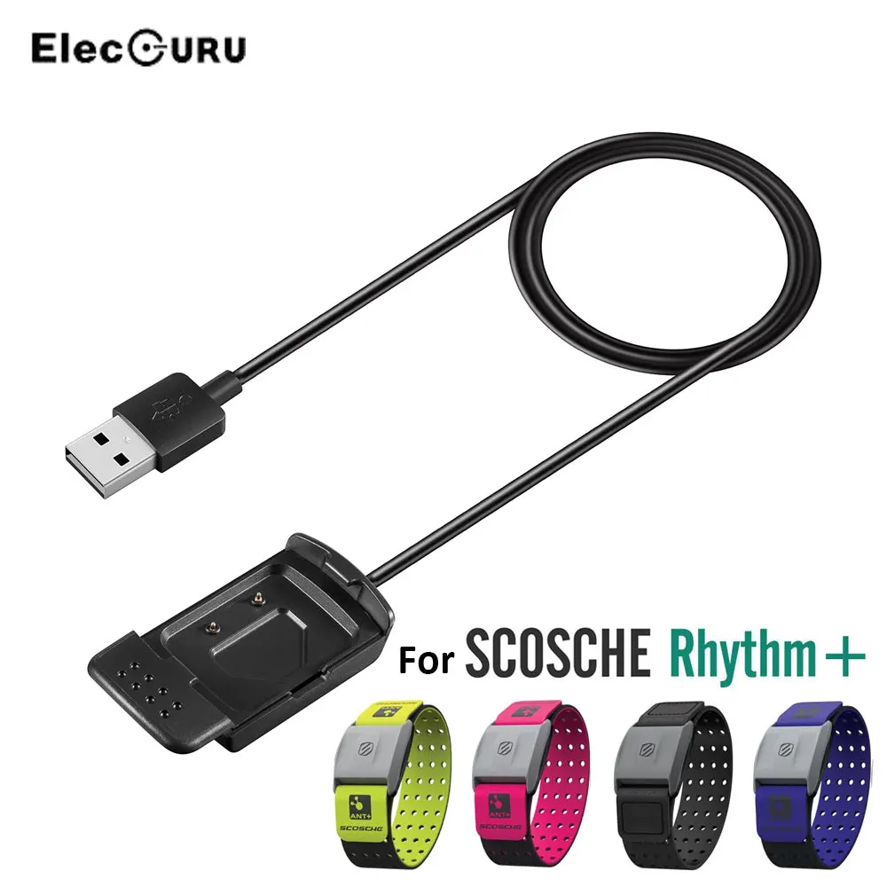 USB Смарт браслет зарядное устройство Колыбель для Scosche Rhythm + монитор сердечного