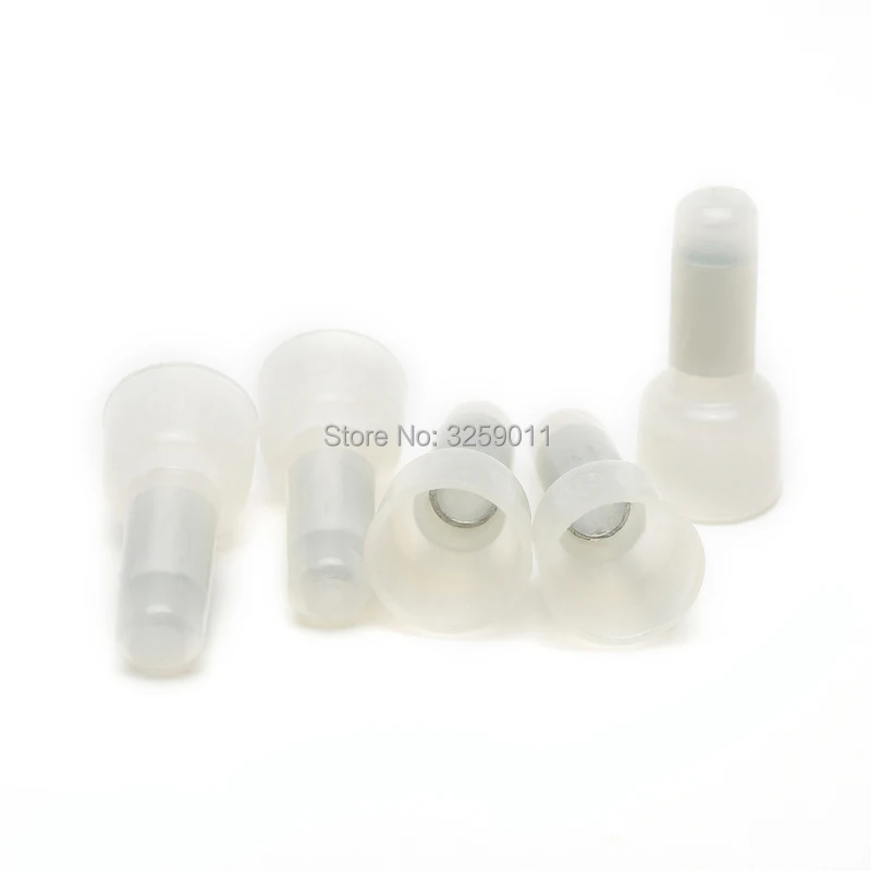 

3000PCS CE2X Plastic Closed-End Wire Connectors Crimp Terminals Cap Electric 22-14 AWG High Quality white