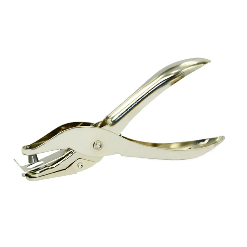 Металлический Дырокол с одним отверстием Стандартный бумажный дырокол для книга