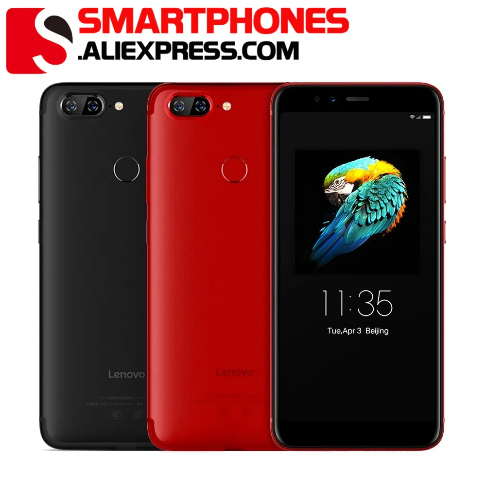 Lenovo S5 K520 4 Гб RAM 64 ROM мобильный телефон двойной задний 13MP + передний 16MP Face ID 18:9 полный