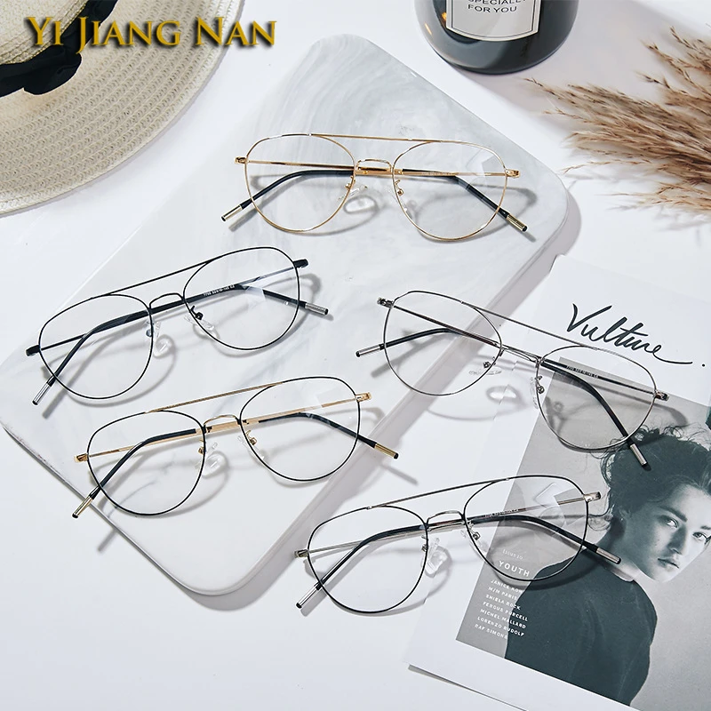 Женские Модные оптические очки по рецепту с большой оправой Lunette De Vue Femme Homme -