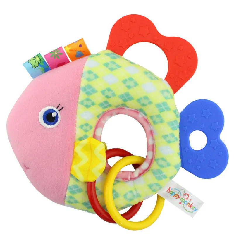 Горячие плюшевые игрушки мягкие животные погремушки для малышей мобильные