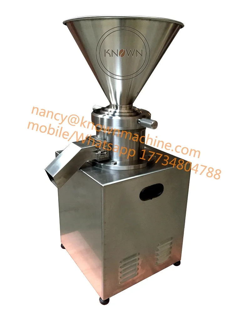 

Hot sale JMC60 home peanut butter making machine stainless steel colloid mill in kenya