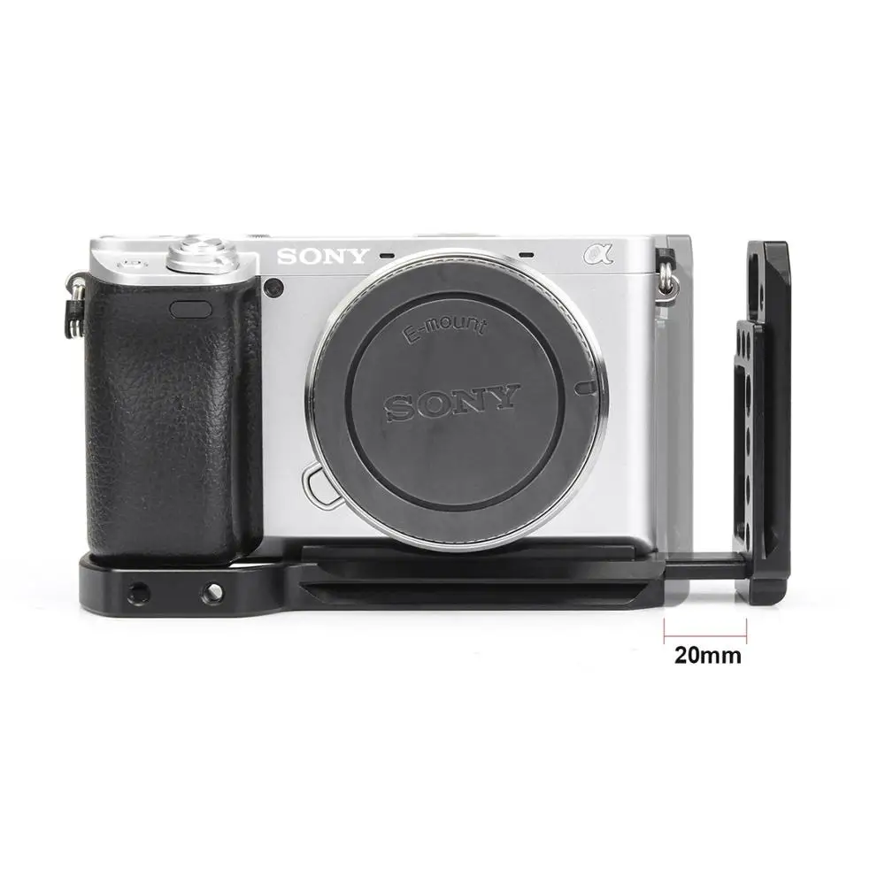 EachRig L кронштейн видеокамера клетка для sony a6400 a6300 a6000 Arca тип совместимая плата