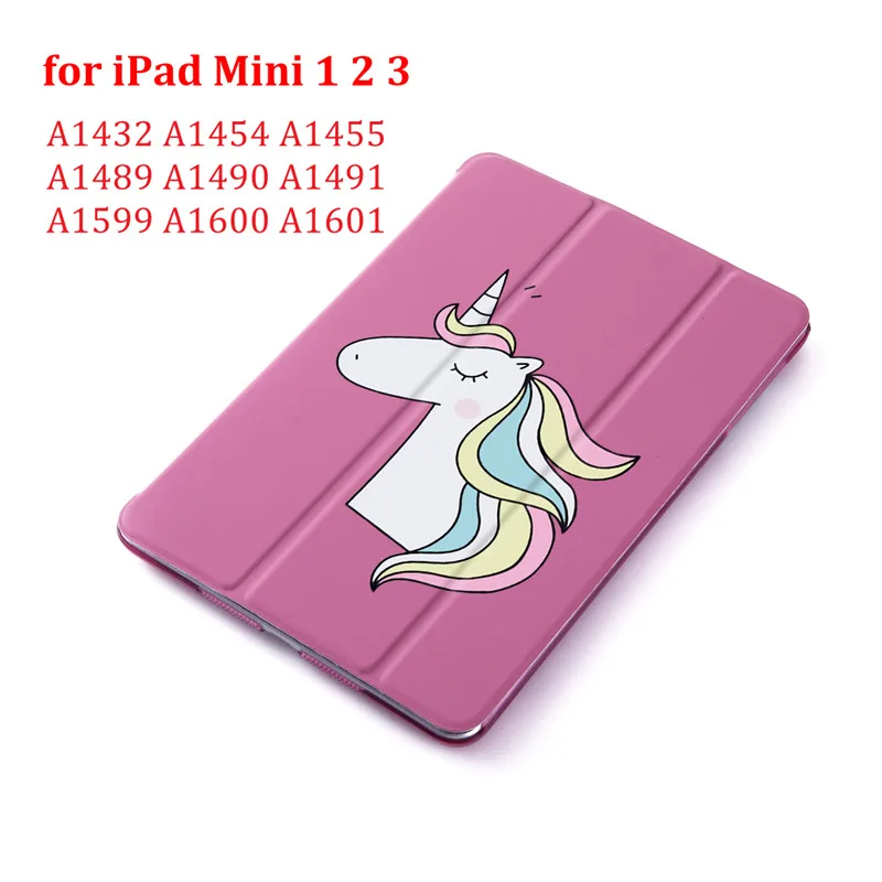 for ipad mini 1 2 3 Флип-чехол с динозавром из мультфильма для iPad Mini 5 4 3 2 1 чехол для планшета для iPad Mini 1 2 3 из искусственной кожи - Цвет: for ipad mini 1 2 3