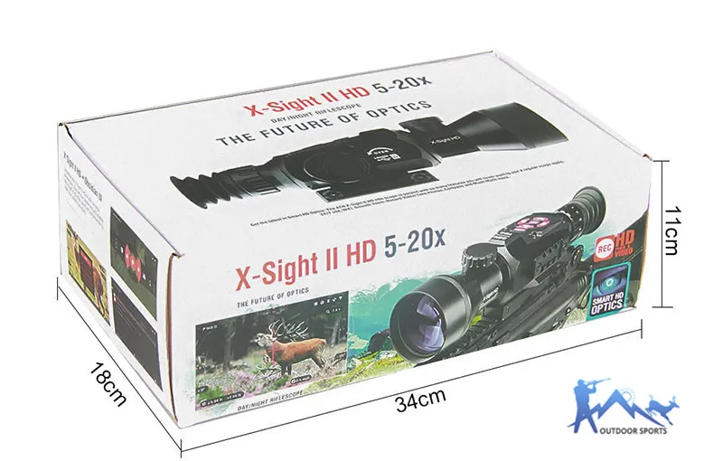 Eagleeye Atn ночного видения 5-20x50 цифровой охотничий прицел ночного видения с HD 1080p ATN L130 Senso ночного видения для OS27-0022