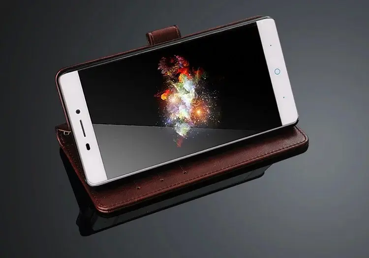 Кожаный чехол-книжка с бумажником и подставкой для ZTE V5 3 Mighty N939ST 5 5&quot | Мобильные