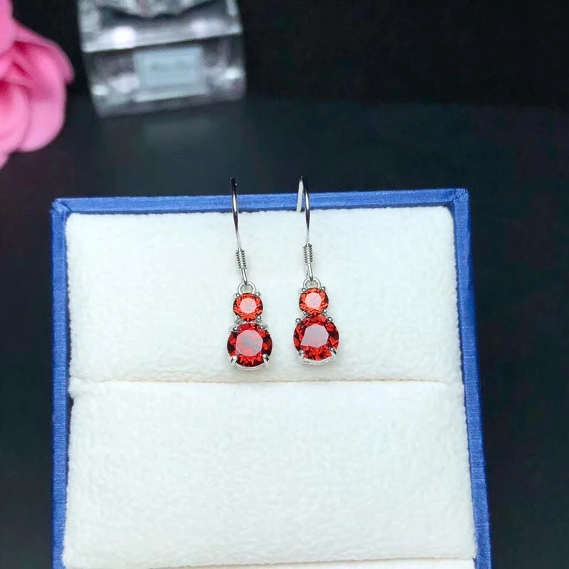 Серьги и серьги KJJEAXCMY с поддержкой обнаружения из серебра 925 пробы