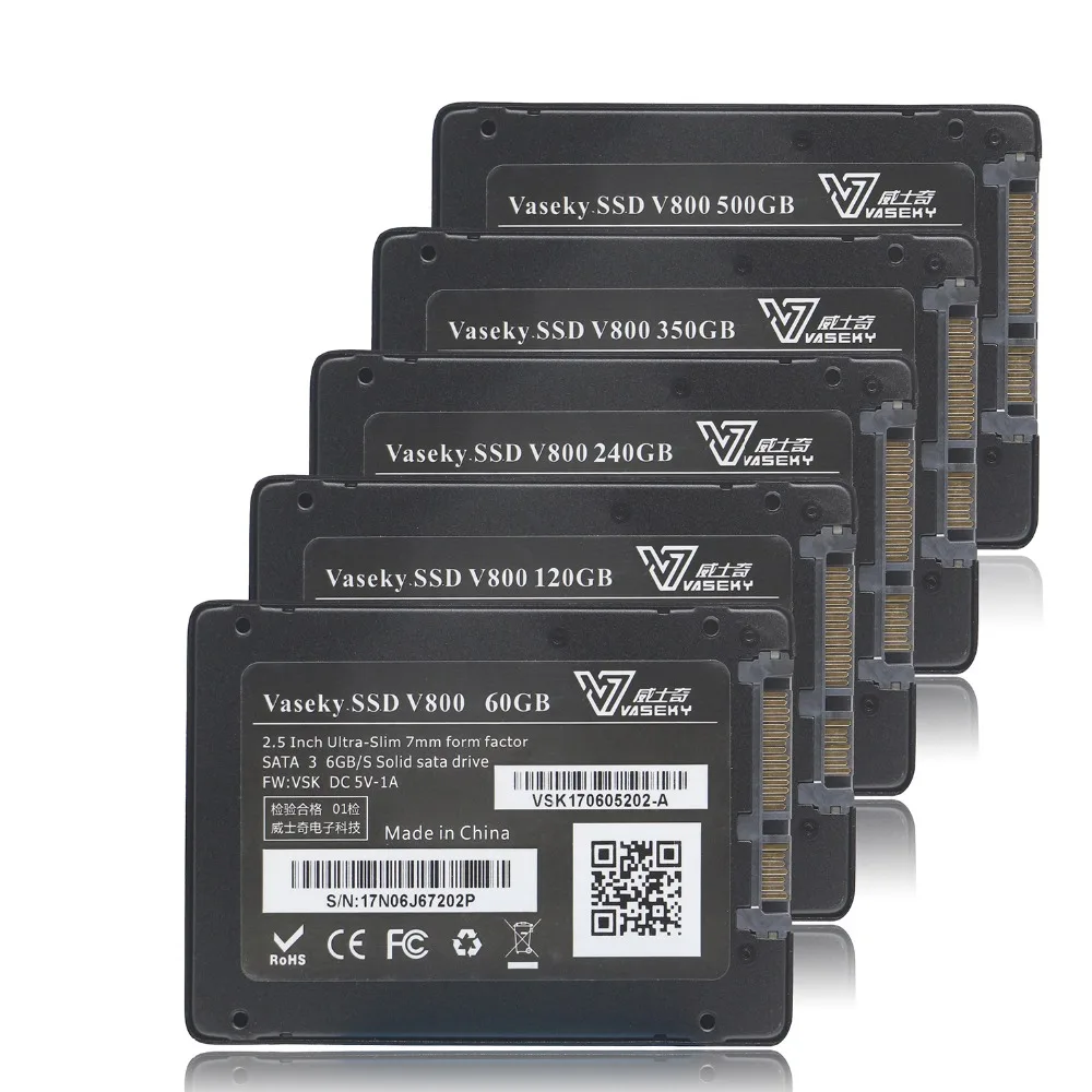 Vaseky MLC SSD жесткие диски 60 г 120 240 350 SATA3 Универсальный 2 5 для рабочего ноутбука