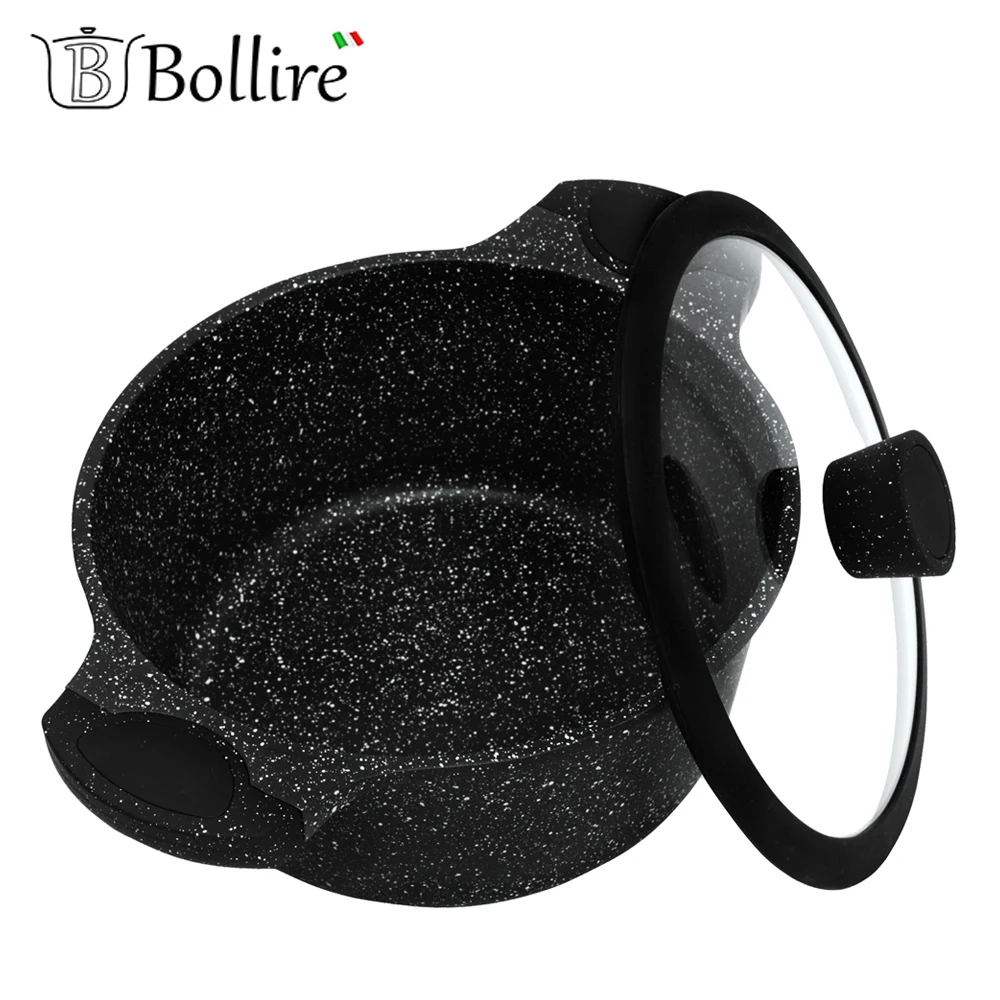Кастрюля BOLLIRE с крышкой 24 см