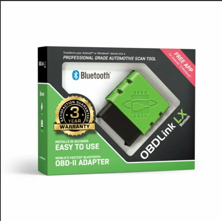 OBDLink LX Bluetooth для гибридных автомобилей Toyota доступ к HSD информации лучшего