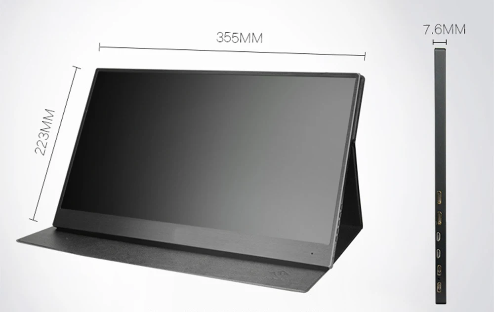 Preise 15,6 Inch Touch Breite-bildschirm LCD Monitor Ideal Für Xbox, PS Station Spielkonsole, HDMI Geräte Respberry Pi, Auto Verwenden