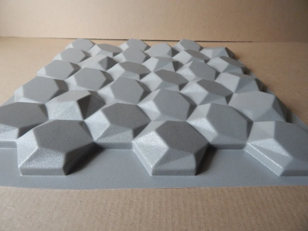 1 шт. Пластик формы 3D для декоративные стеновые панели из АБС пластика декор дома