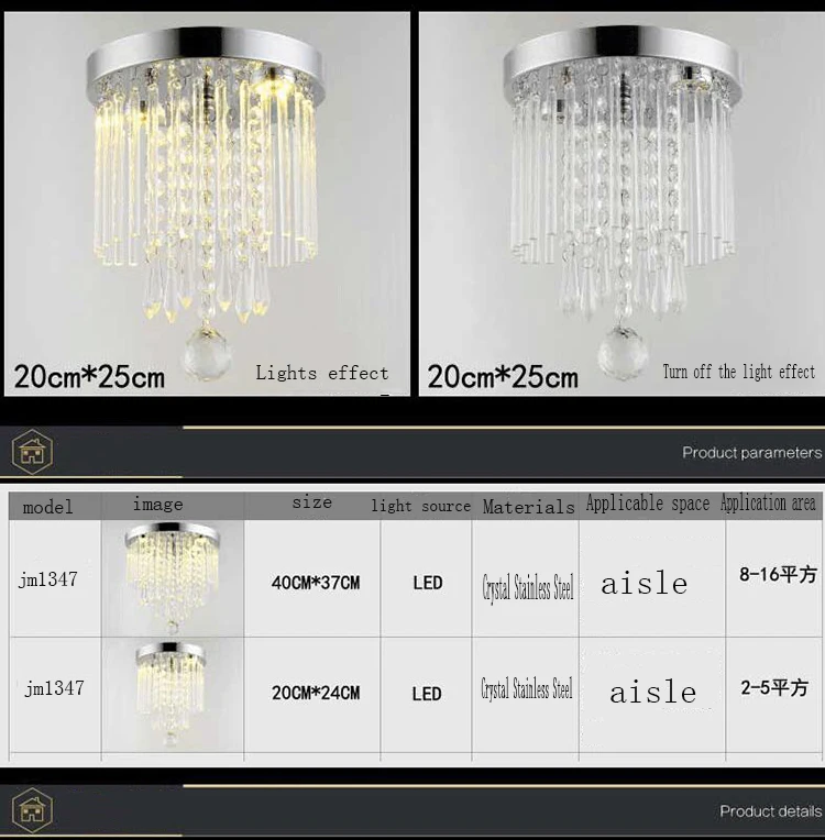 Светильник светодиодные плафоны lustre de cristal teto Современные Хрустальные потолочные светильники лампы luzes de teto Avize Кристалл Гостиная прохода