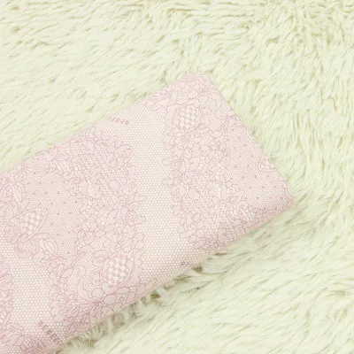 18 half meter cotton plain pulp fabric gilt flower pure cotton handmade DIY patchwork bag cloth B47 - Цвет: 18