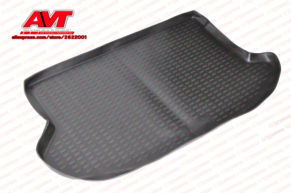 Trunk mats for Subaru Impreza 2008- hatchback 1 pcs rubber rugs non slip interior car styling accessories | Автомобили и