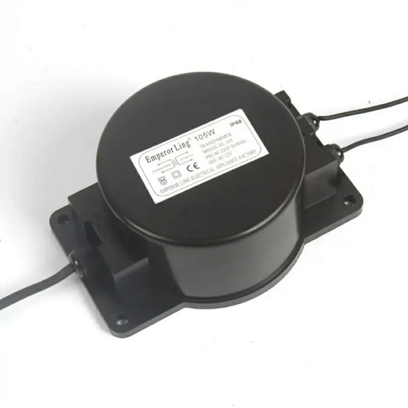 Светильник ing Transformer AC12V IP67 Водонепроницаемый светодиодный подводный драйвер AC24V