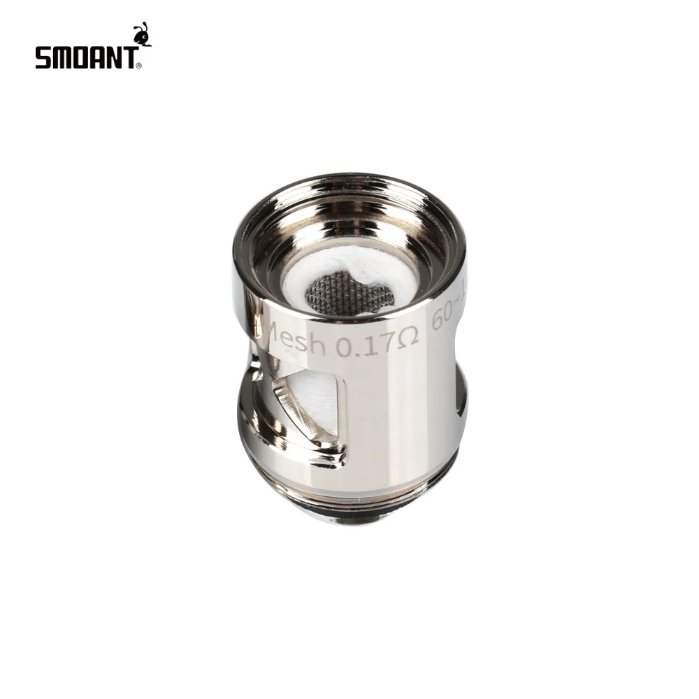 6 шт. оригинальная Головка Катушки Smoant naoo Mesh 0.17ohm/0.18ohm для распылитель электронной