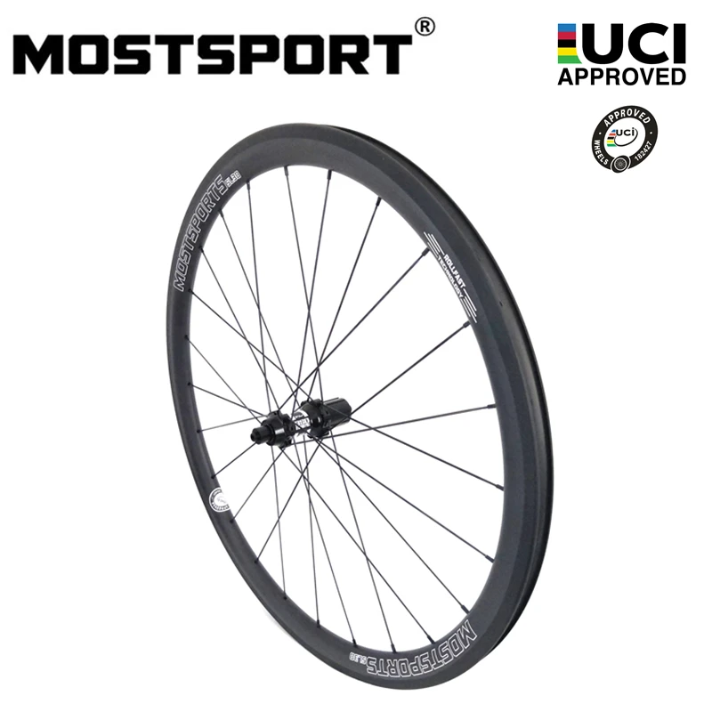 MOSTSPORT 38 мм клинчерные карбоновые колеса с прямым вытяжным DT Swiss 350 втулки Sapim CX RAY