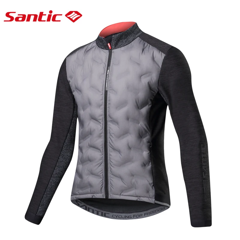 Santic 2018 новая зимняя сохраняющая тепло велосипедные куртки с длинным рукавом