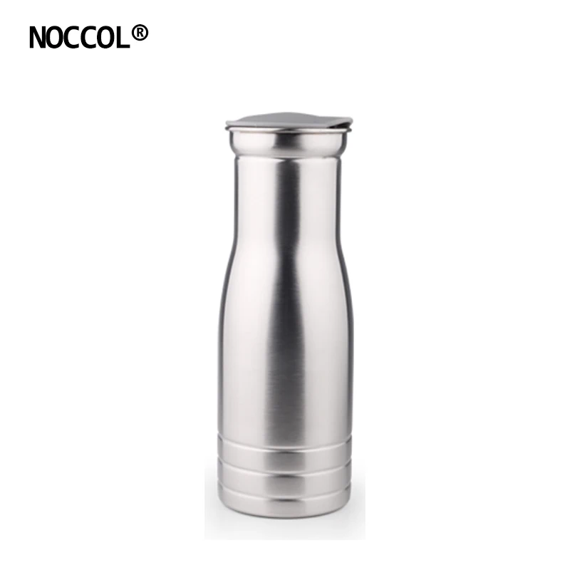NOCCOL 1000 мл бутылка для воды из нержавеющей стали путешествий на открытом воздухе