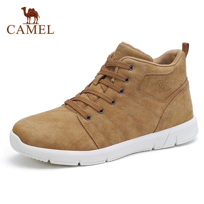 CAMEL/мужские ботинки модная повседневная обувь высокого качества; сезон осень-зима Мужская обувь для путешествий в английском стиле мужская обувь на подошве MD