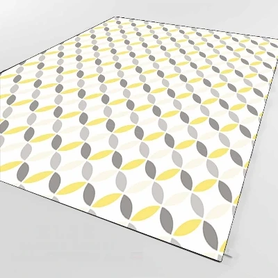 Другое Цвет серый желтый Сезон лето крем с цветочным геометрическим 3d принтом