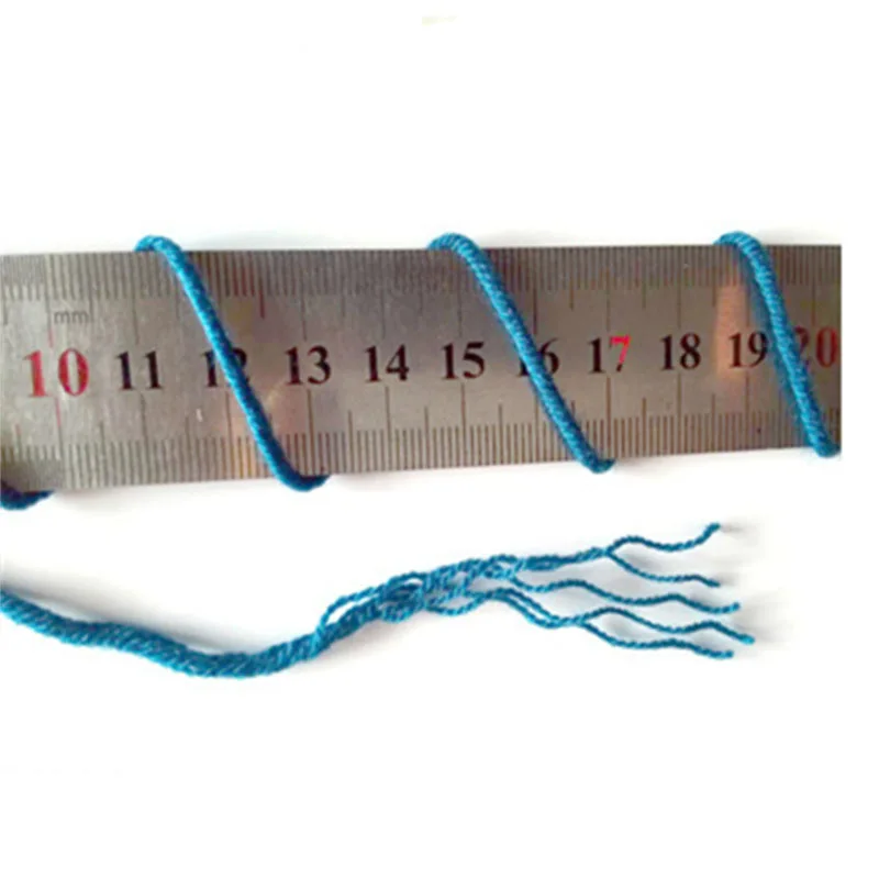 100g DIY тепло молочная хлопковая Изделие из шерсти для детей пряжи с ручным пошивом