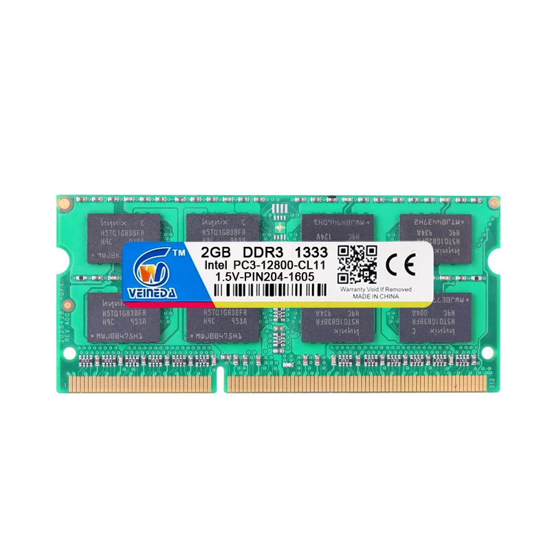 Оперативная память VEINEDA DDR3 4 ГБ 8 1333 1 5 В для Intel AMD совместимая с 2 Гб оперативной