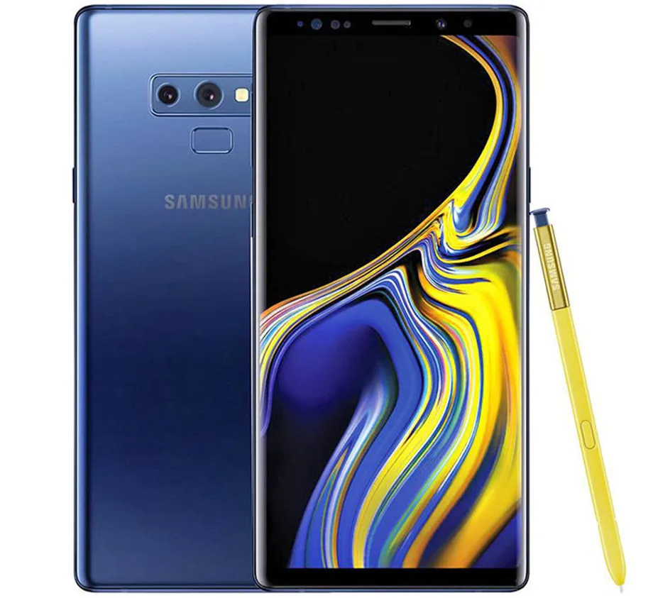 Samsung Galaxy Note9 Note 9 N960U, 128 Гб ПЗУ, 6 ГБ ОЗУ,, LTE, четыре ядра, 6,4 дюймов, двойной, 12 МП, NFC, Snapdragon 845, мобильный телефон